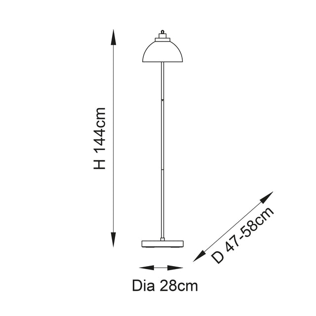 Endon Lighting - 100045 - Floor Lamps