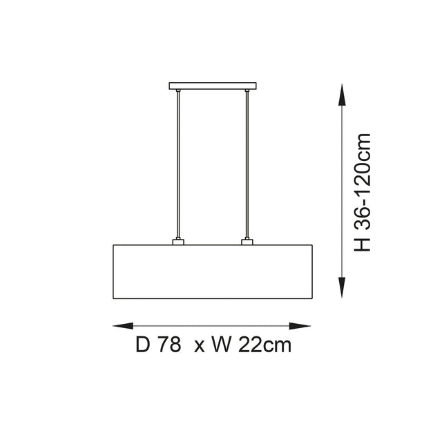 Endon Lighting - 101692 - Pendant Light