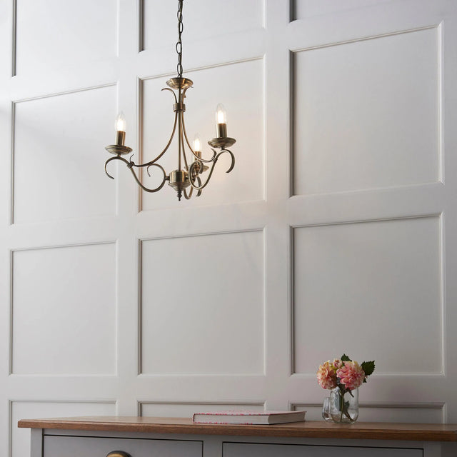 Endon Lighting - 2030-3AN - Pendant Light