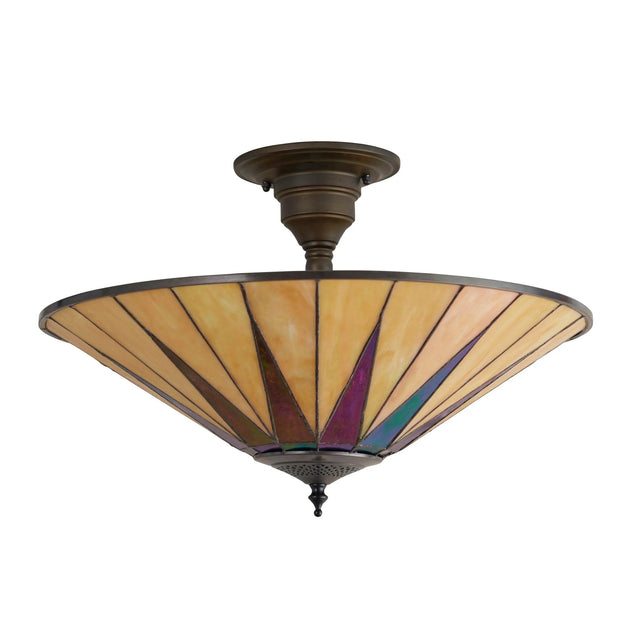 Endon Lighting - 64043 - Semi Flush Light