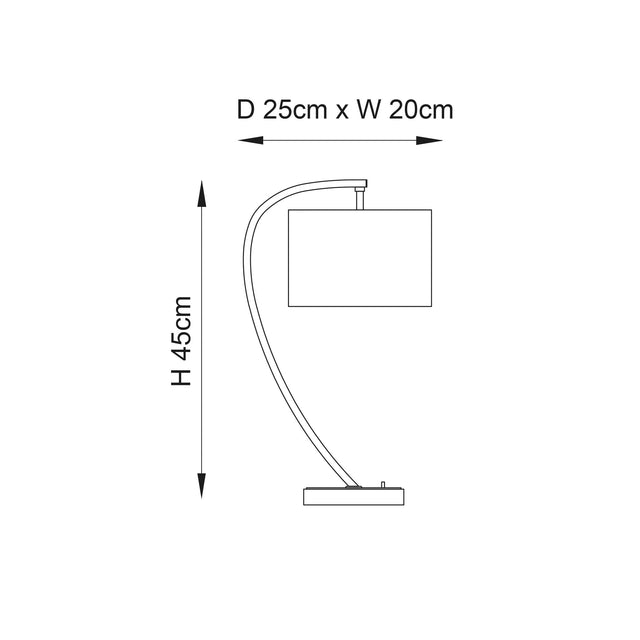 Endon Lighting - 72389 - Table Lamps