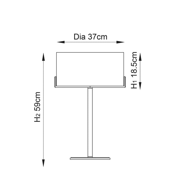 Endon Lighting - 72631 - Table Lamps