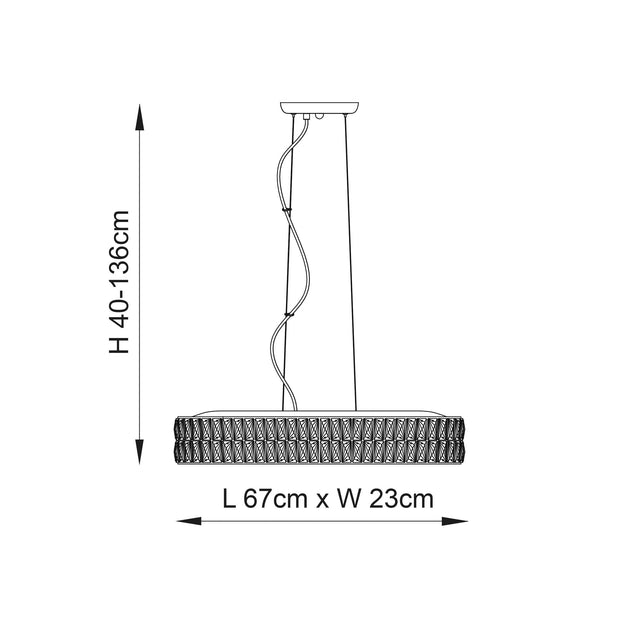 Endon Lighting - 76514 - Pendant Light