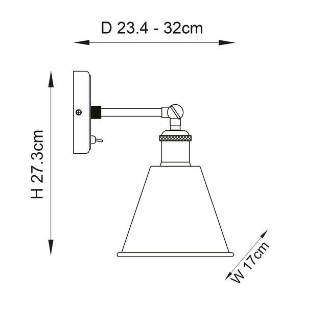 Endon Lighting - 92866 - Wall Lights