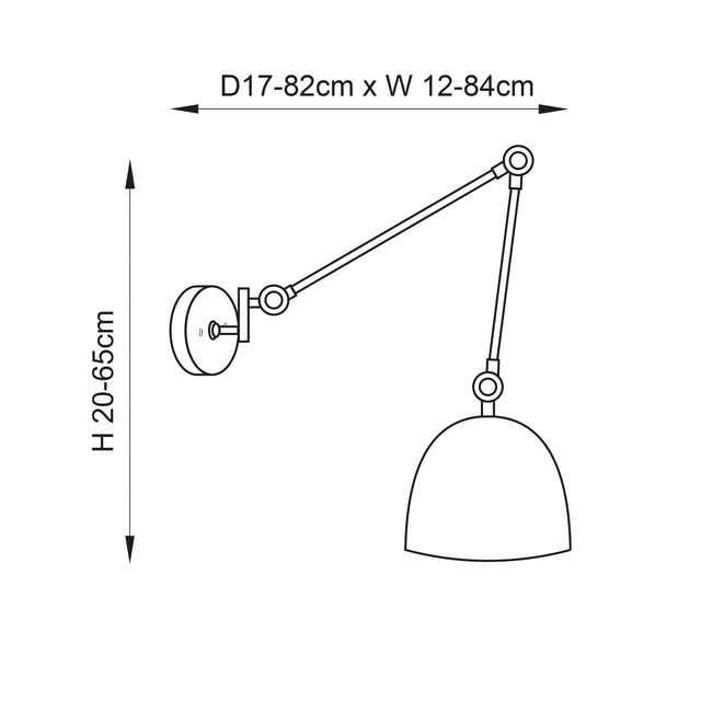 Endon Lighting - 93142 - Wall Lights