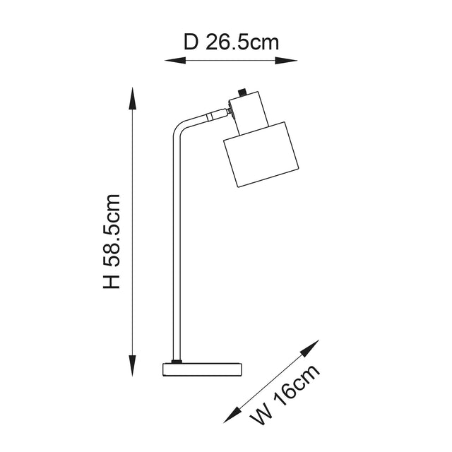 Endon Lighting - 95464 - Table Lamps