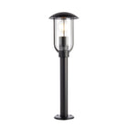 Endon Lighting 96923 Quinn Outdoor Floor Lamps Textured black & clear pc Dimmable
