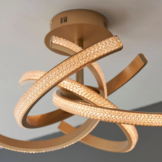 Endon Lighting - 97617 - Semi Flush Light