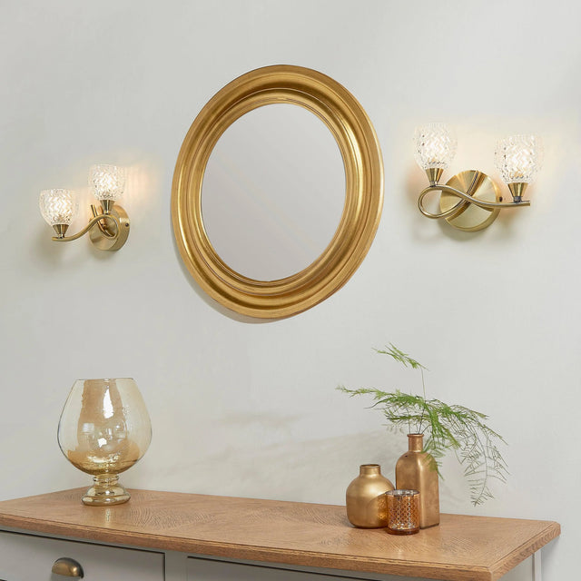 Endon Lighting - BOYER-2WBAB-L - Wall Lights