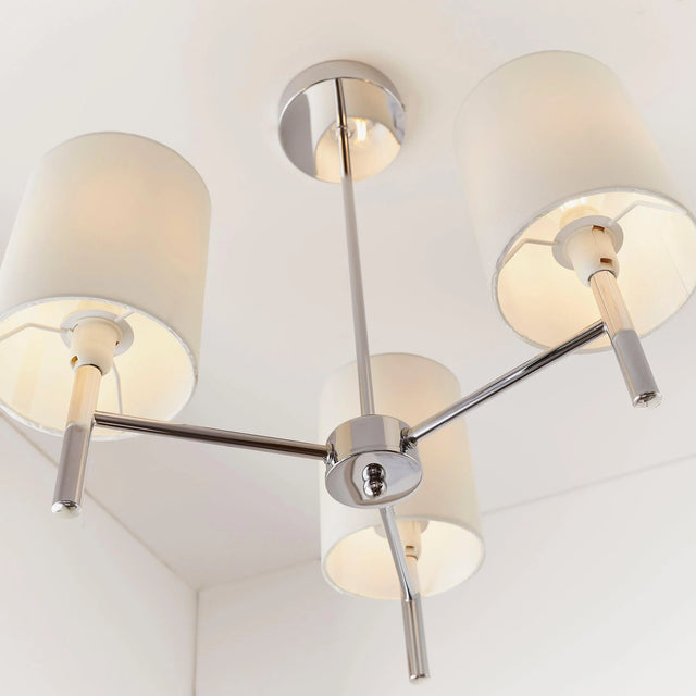 Endon Lighting - BRIO-3CH - Semi flush Light