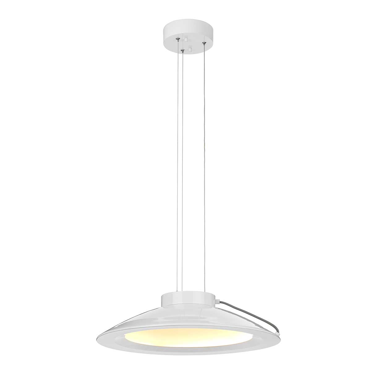 Elstead Lighting Pendant from the Europa range. Europa 1 Light Large LED Pendant Product Code = EUROPA-P-C