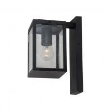 Magnalux Evan One Light Black Wall Light Part Number - EVA01WLBL