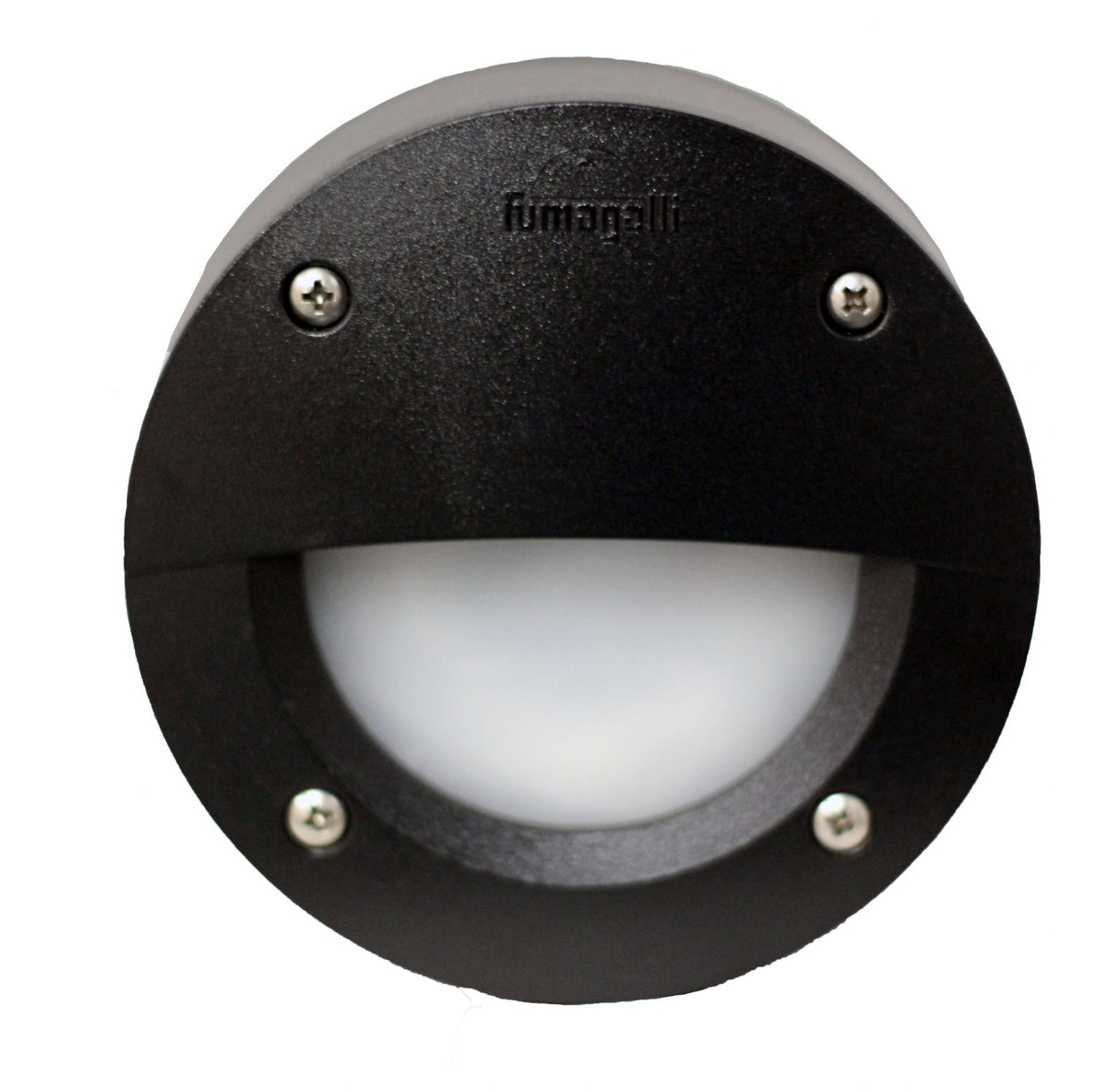Magnalux ExtraLeti100 Round Black Eyelid Opal LED GX53 3W Wall Light Part Number - EXTRALETI100RDELBL