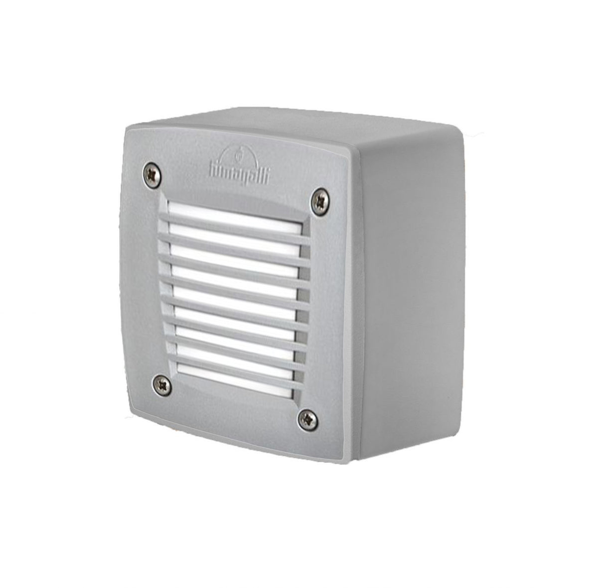 Magnalux ExtraLeti 100 Square Grey Grill Opal LED GX53 3W Wall Light Part Number - EXTRALETI100SQGRGY