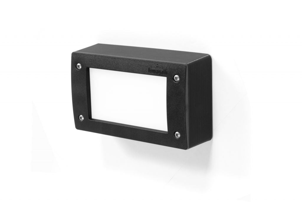 Magnalux Extraleti 200 Black Opal GX53 LED 3W Surface Wall Light Part Number - EXTRALETI200BL