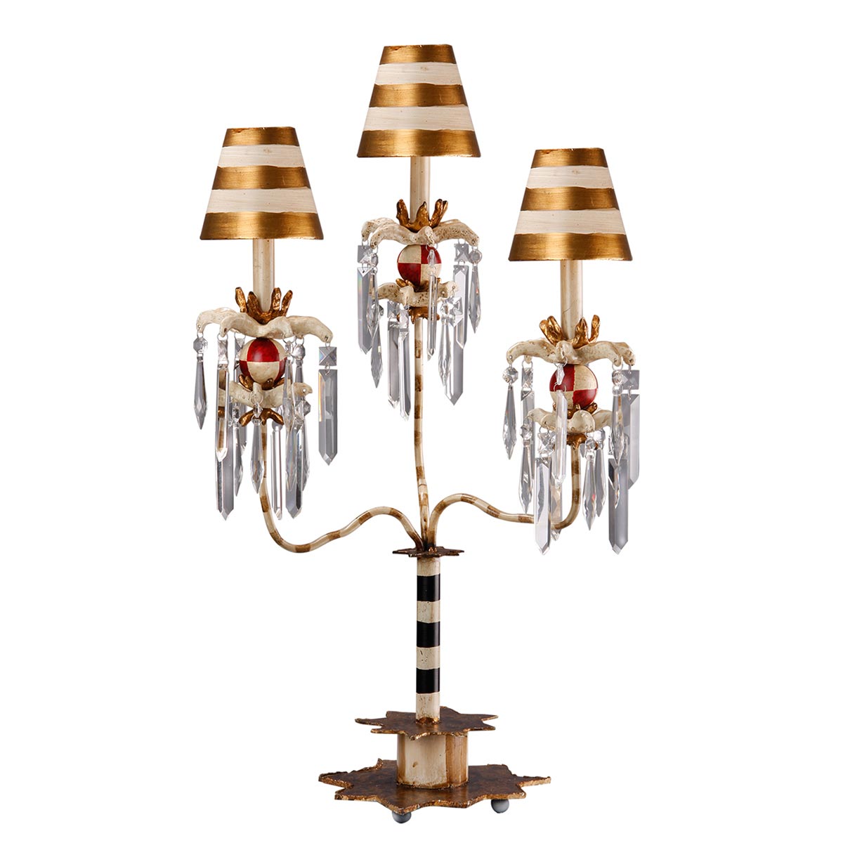Flambeau Table Lamp from the Birdland range. Birdland 3 Arm Table Lamp Product Code = FB-BIRDLAND-TL3