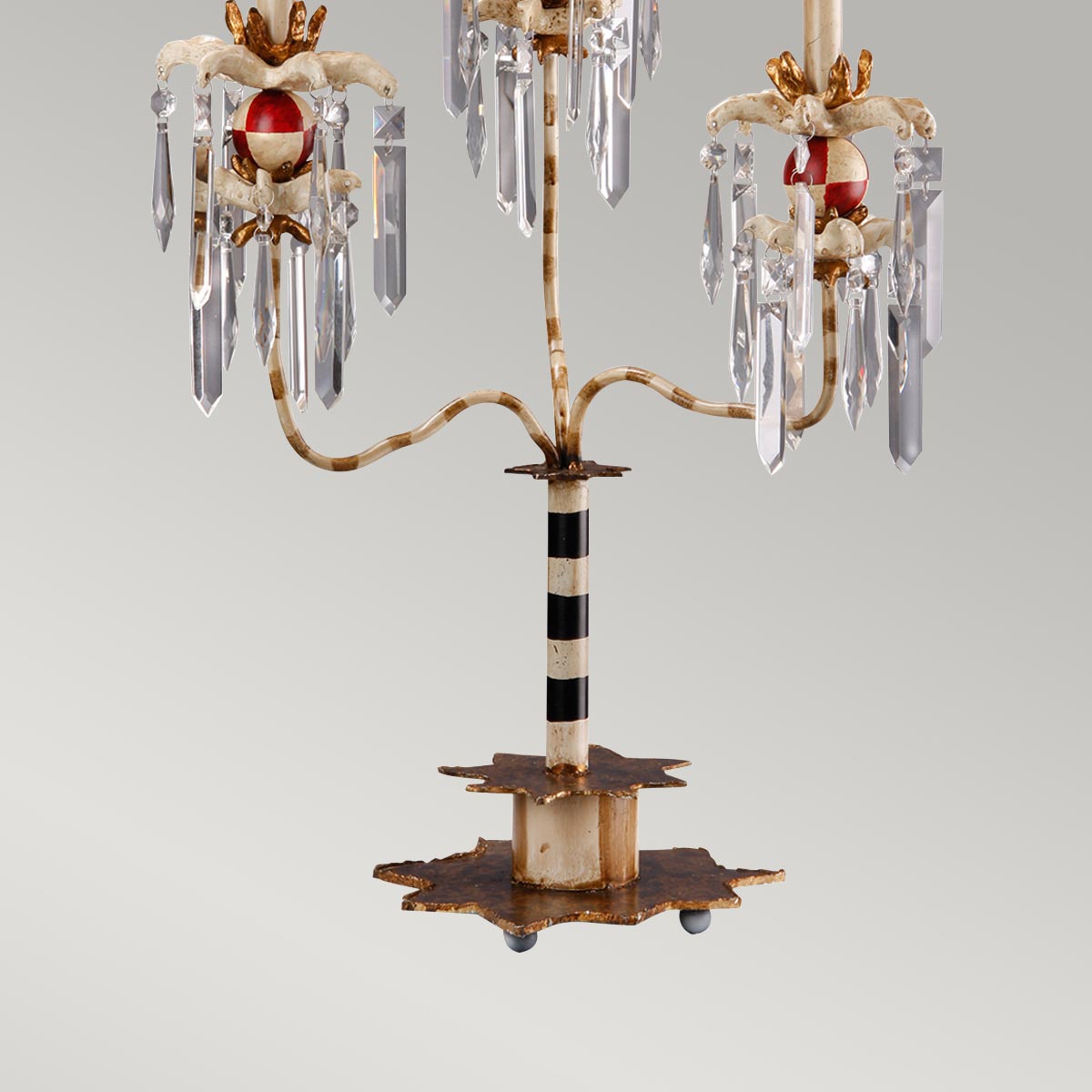 Flambeau Table Lamp from the Birdland range. Birdland 3 Arm Table Lamp Product Code = FB-BIRDLAND-TL3