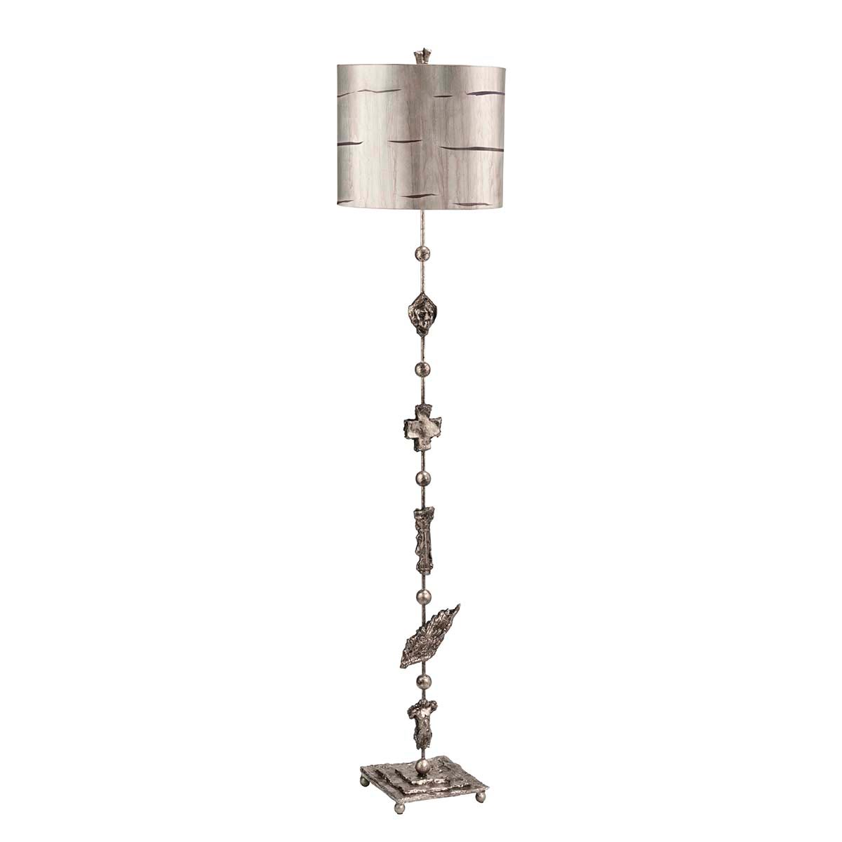 Flambeau Floor Lamp from the Fragment range. Fragment 1 Light Floor Lamp - Silver Product Code = FB-FRAGMENT-FL-S