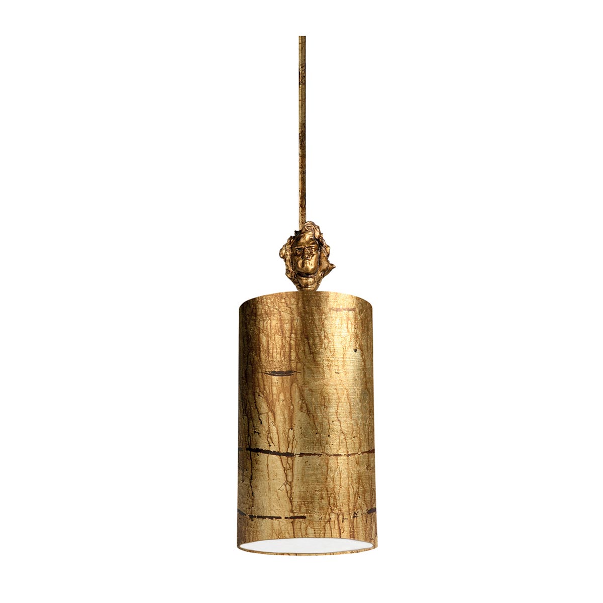 Flambeau Pendant from the Fragment range. Fragment 1 Light Small Pendant - Gold Product Code = FB-FRAGMENT-G-PS