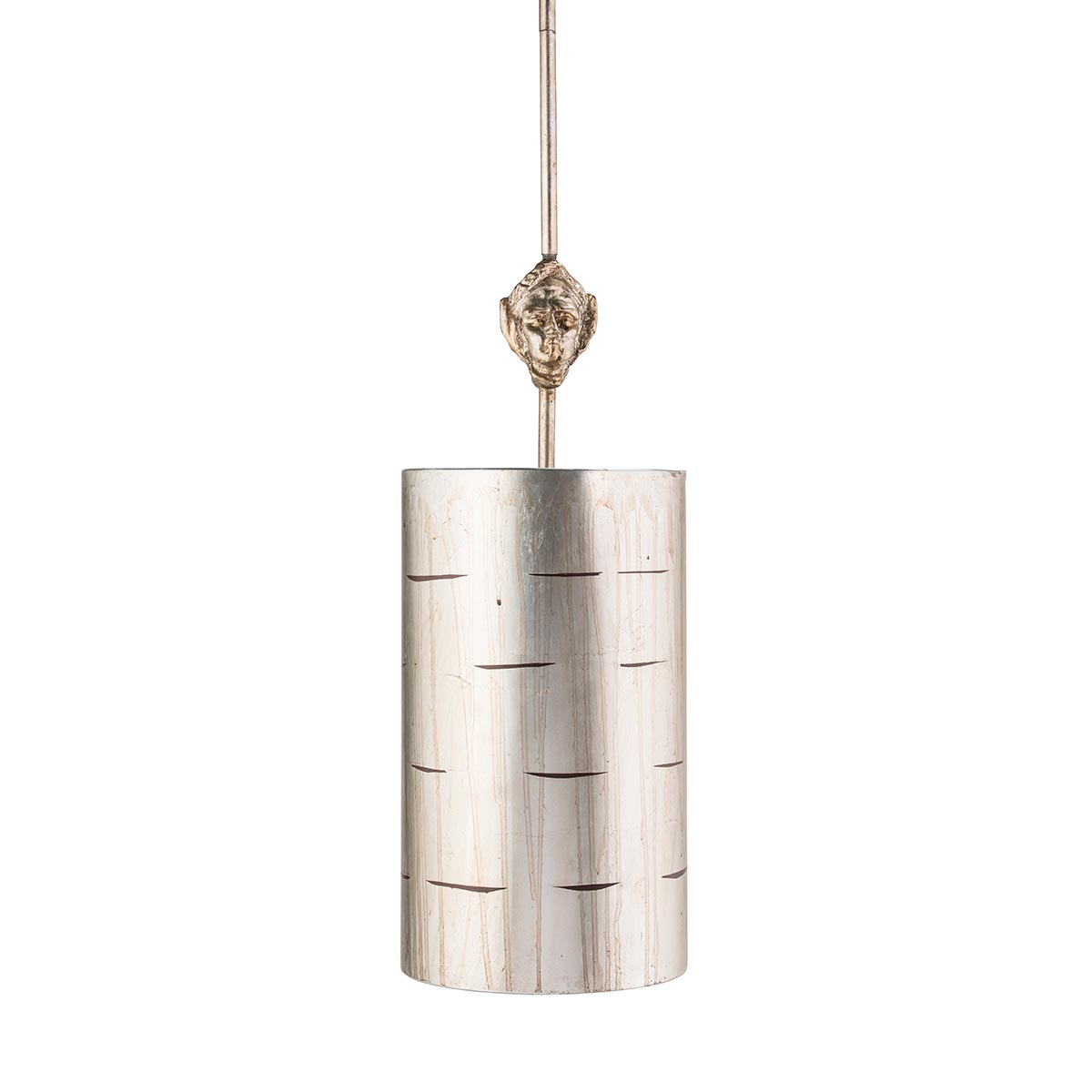 Flambeau Pendant from the Fragment range. Fragment 1 Light Small Pendant - Silver Product Code = FB-FRAGMENT-S-PS