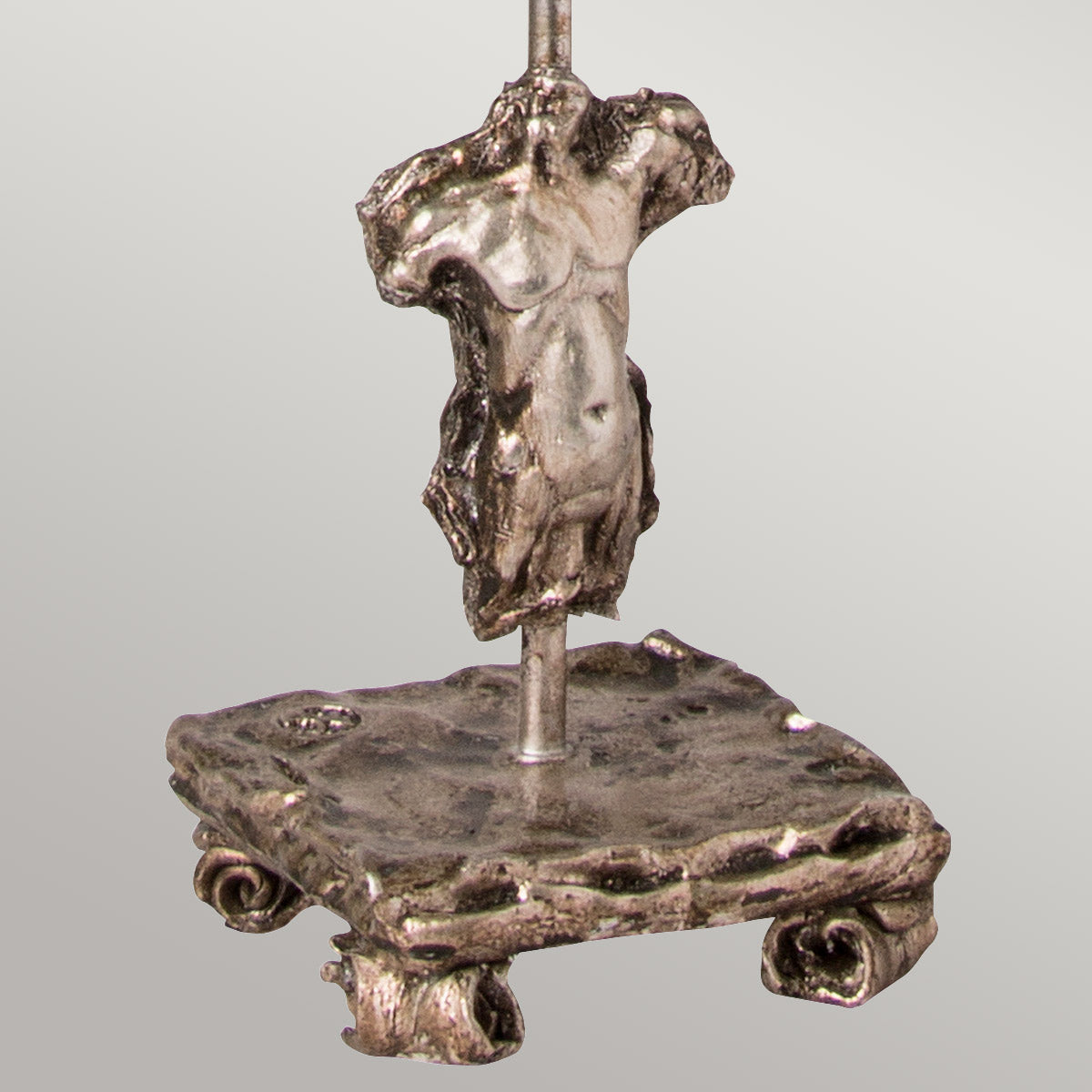 Flambeau Table Lamp from the Fragment range. Fragment 1 Light Table Lamp - Silver Product Code = FB-FRAGMENT-TL-S