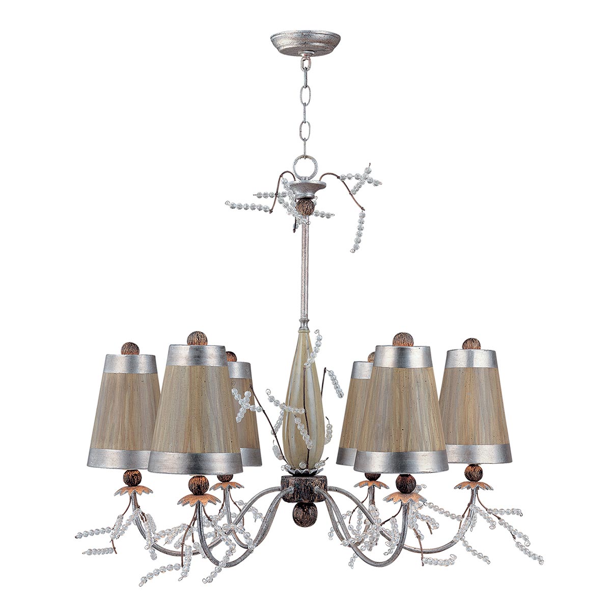 Flambeau Chandelier from the Kristal Luxe range. Kristal Luxe 6 Light Chandelier Product Code = FB-KRISTAL-LUXE6