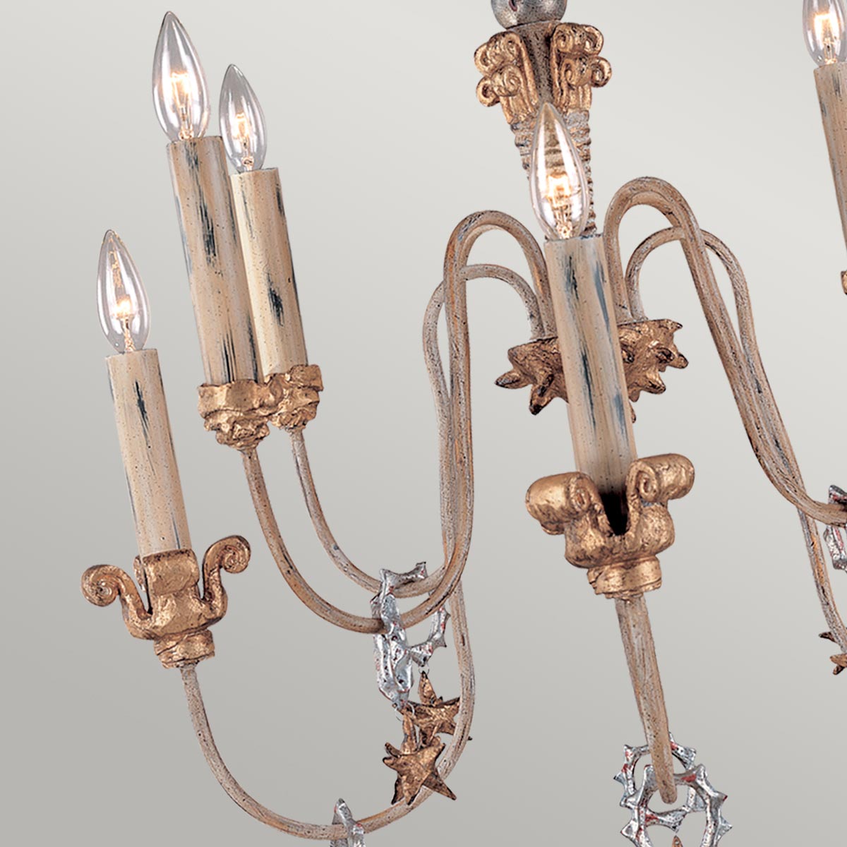 Flambeau Chandelier from the Mignon range. Mignon 8 Light Chandelier Product Code = FB-MIGNON8