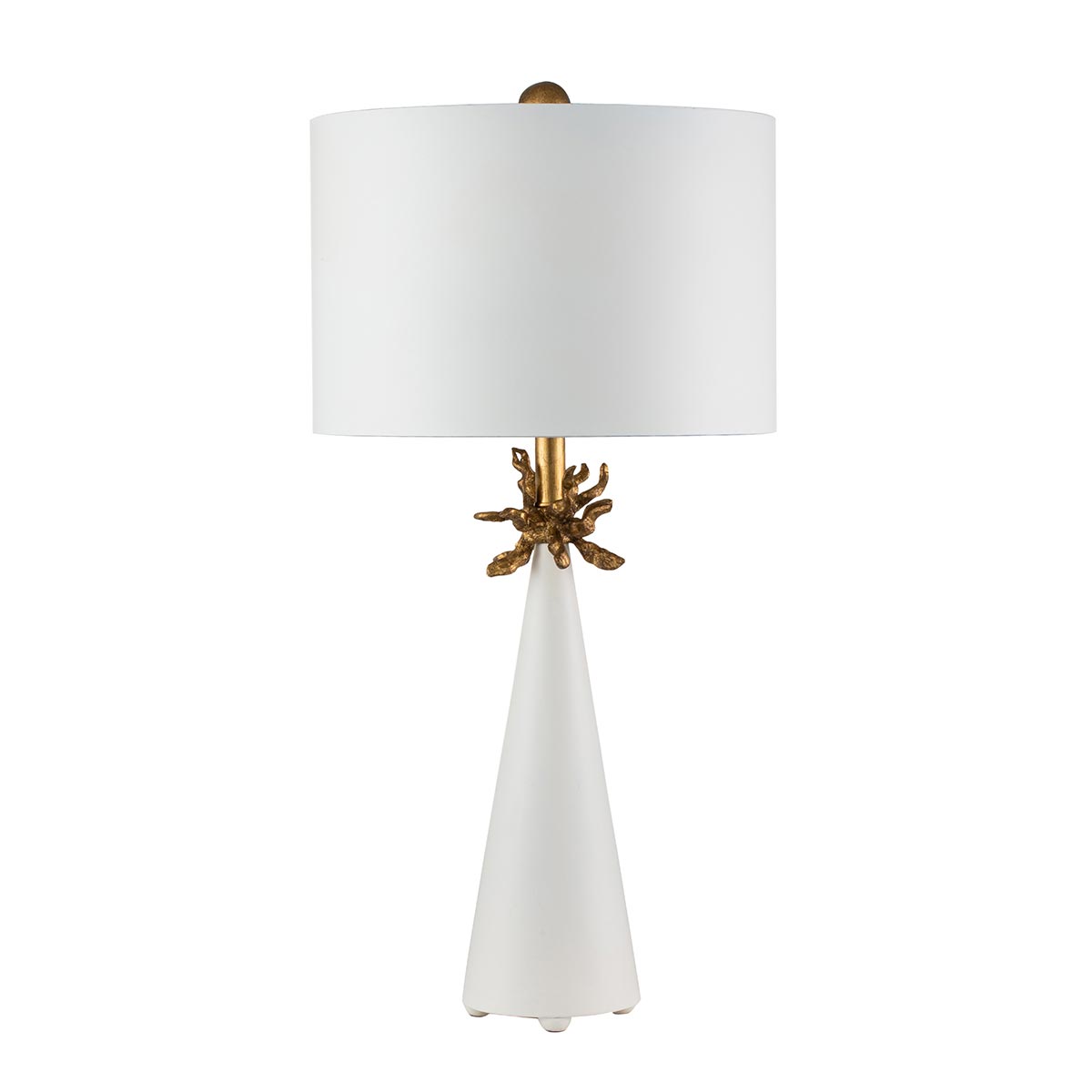 Flambeau Table Lamp from the Neo range. Neo 1 Light Table Lamp Product Code = FB-NEO-TL-FR-WHT
