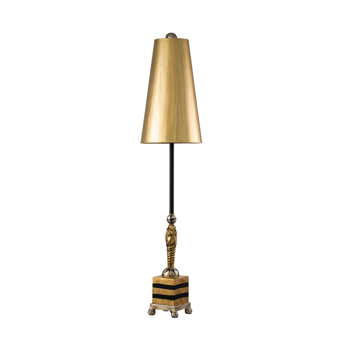 Flambeau Table Lamp from the Noma Luxe range. Noma Luxe 1 Light Table Lamp Product Code = FB-NOMA-LUXE-TL