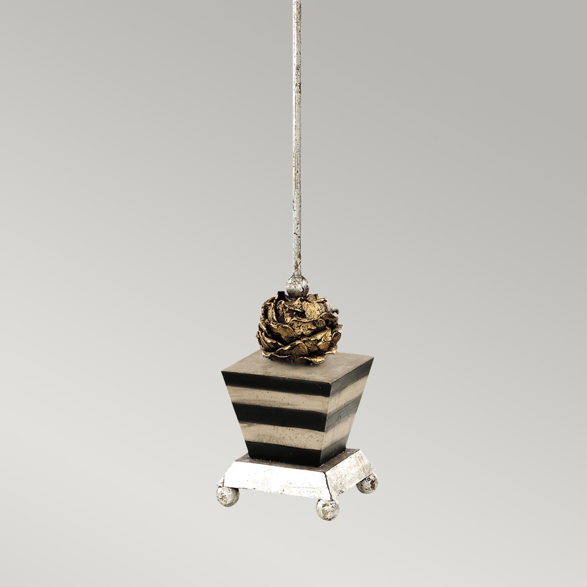 Flambeau Table Lamp from the Peony range. Peony 1 Light Table Lamp Product Code = FB-PEONY-TL