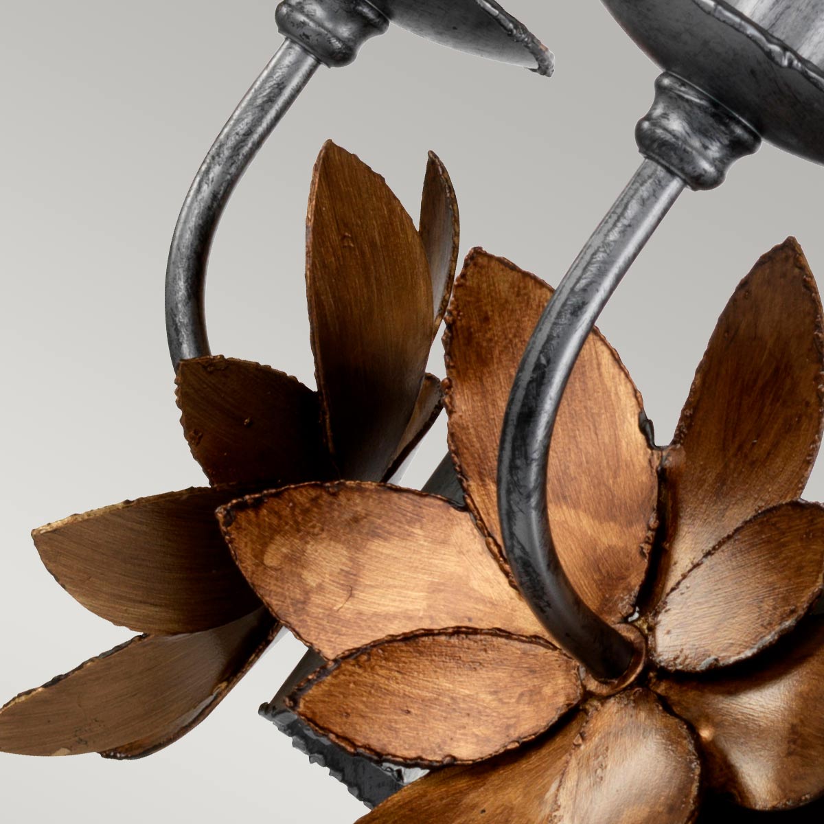 Flambeau Chandelier from the Simone range. Simone 6 Light Chandelier Product Code = FB-SIMONE6