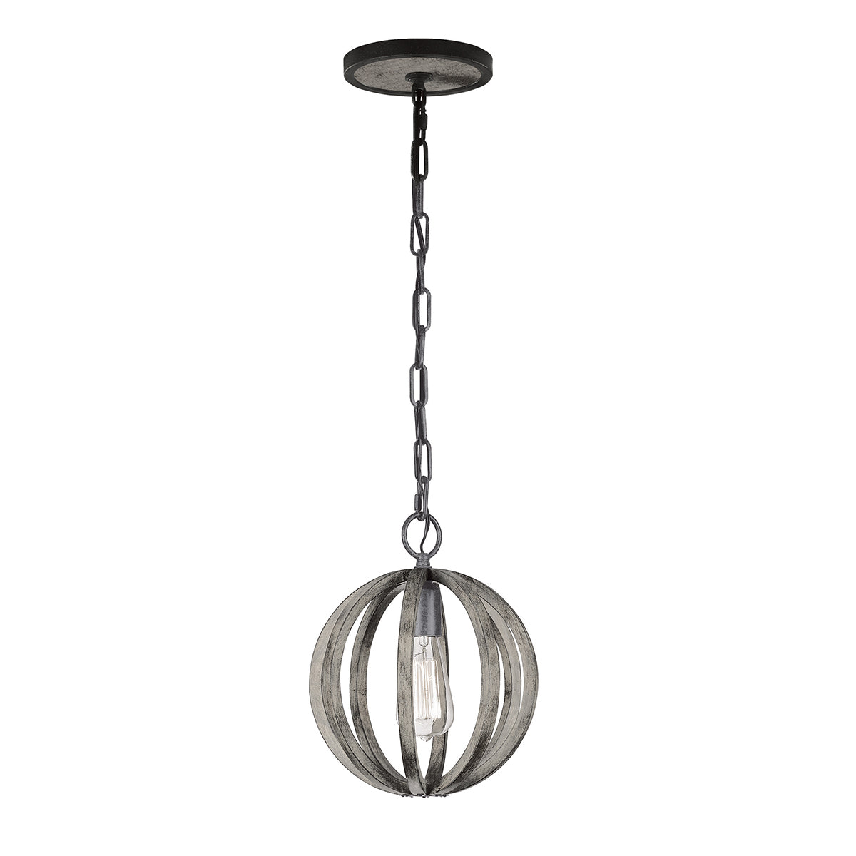 Feiss Pendant from the Allier range. Allier 1 Light Mini Pendant Product Code = FE-ALLIER-P-WW