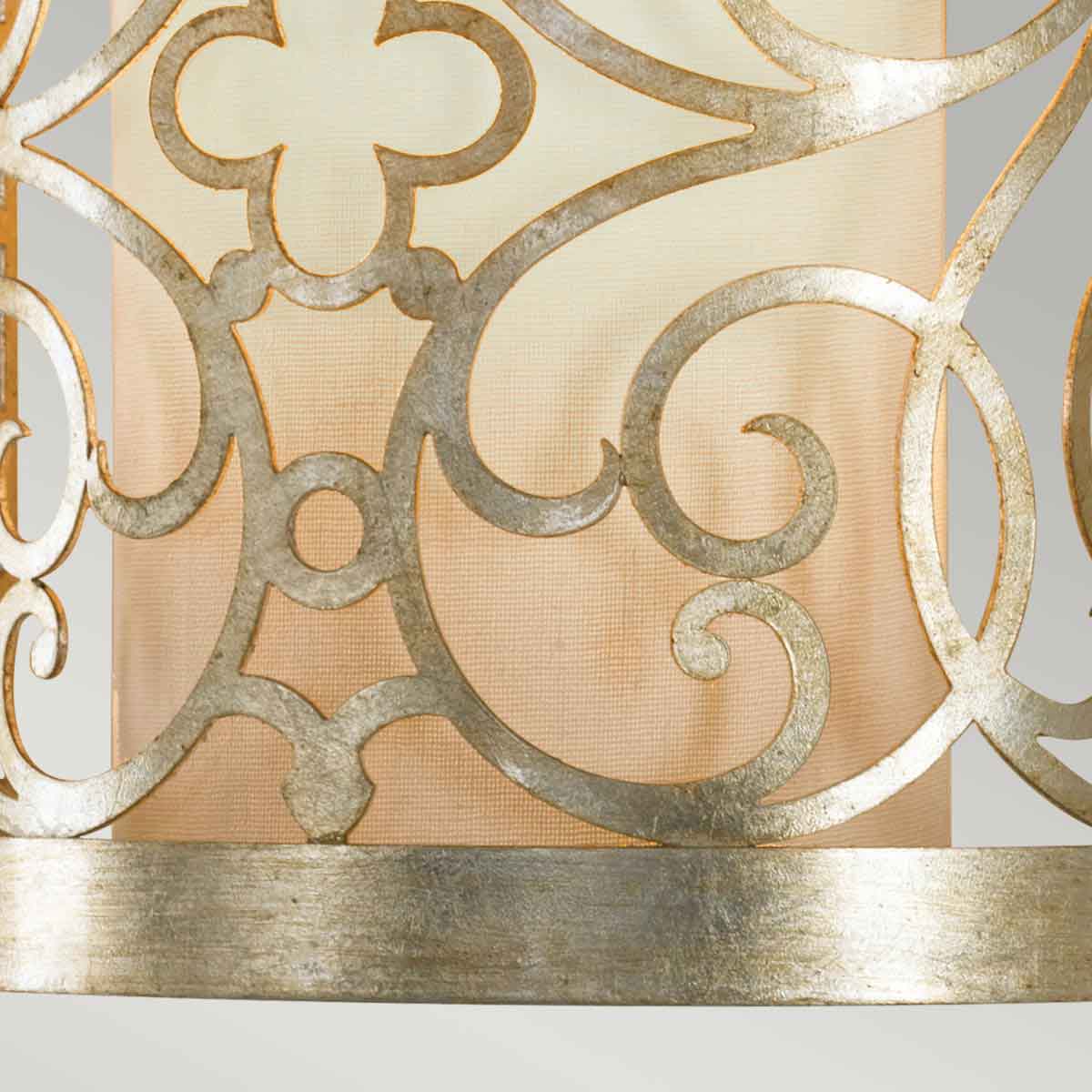 Feiss Wall Light from the Arabesque range. Arabesque 1 Light Wall Light Product Code = FE-ARABESQUE1