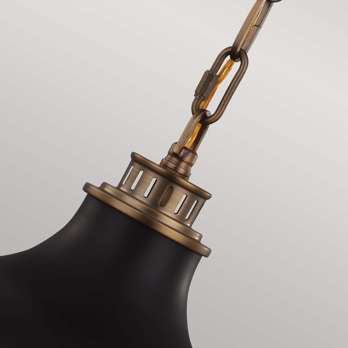Feiss Pendant from the Cadence range. Cadence 2 Light Pendant Product Code = FE-CADENCE-2P-MB