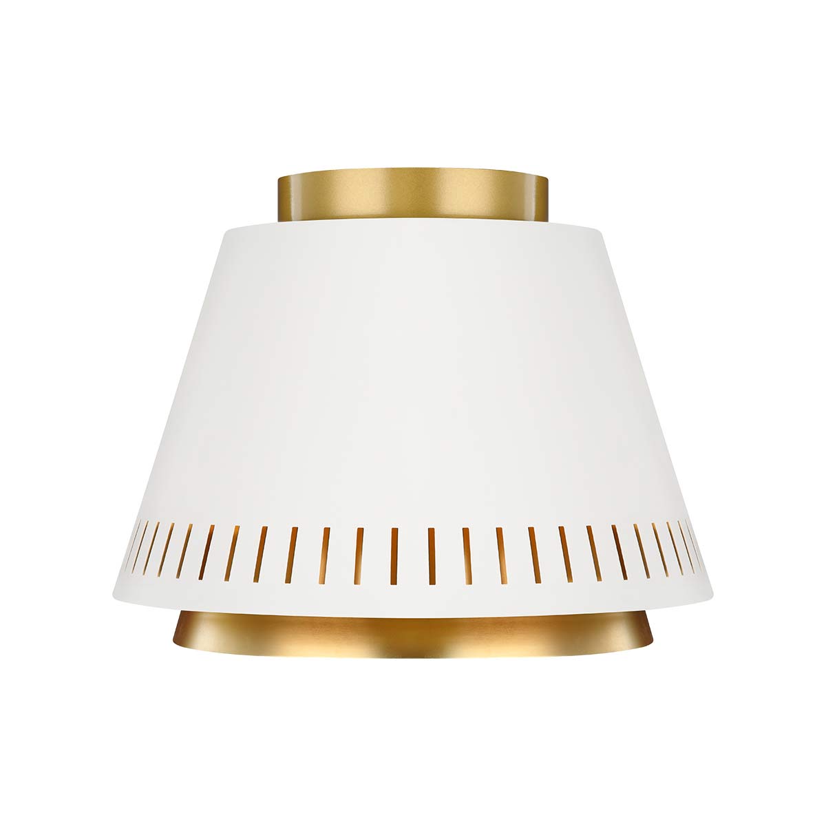 Feiss Ceiling Flush from the Carter range. Carter 1 Light Flush Light - Matte White Product Code = FE-CARTER-F-MW