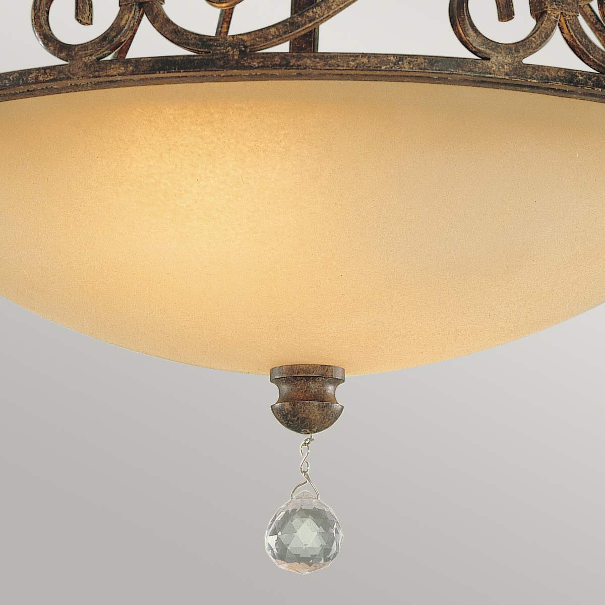 Feiss Ceiling Flush from the Chateau range. Chateau 2 Light Semi-Flush Light Product Code = FE-CHATEAU-SF