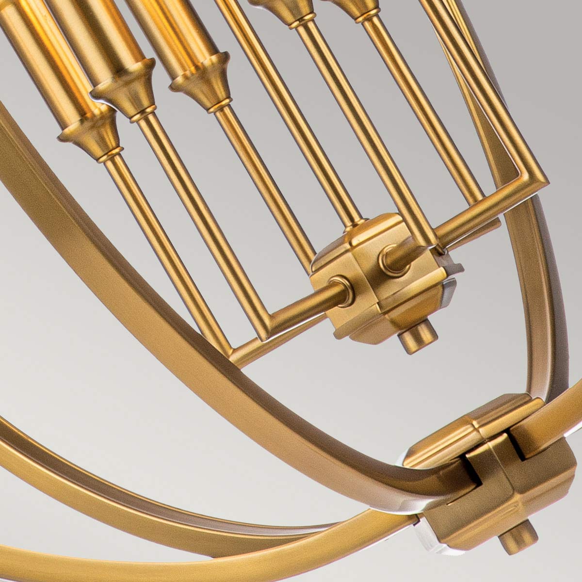 Feiss Pendant from the Corinne range. Corinne 6 Light Pendant Product Code = FE-CORINNE-6P-L-BB