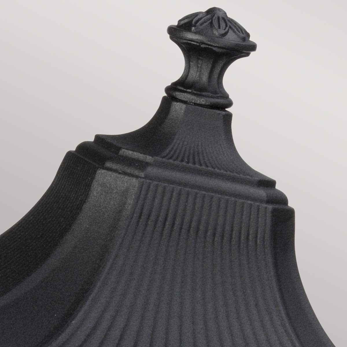 Feiss Pedestal Lantern from the Cotswold Lane range. Cotswold Lane 2 Light Medium Pedestal Product Code = FE-COTSLN3-M-BK