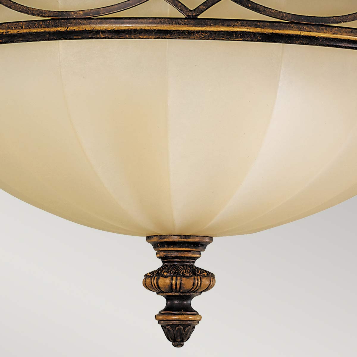 Feiss Ceiling Flush from the Drawing Room range. Drawing Room 3 Light Flush Product Code = FE-DRAWING-ROOM-FB