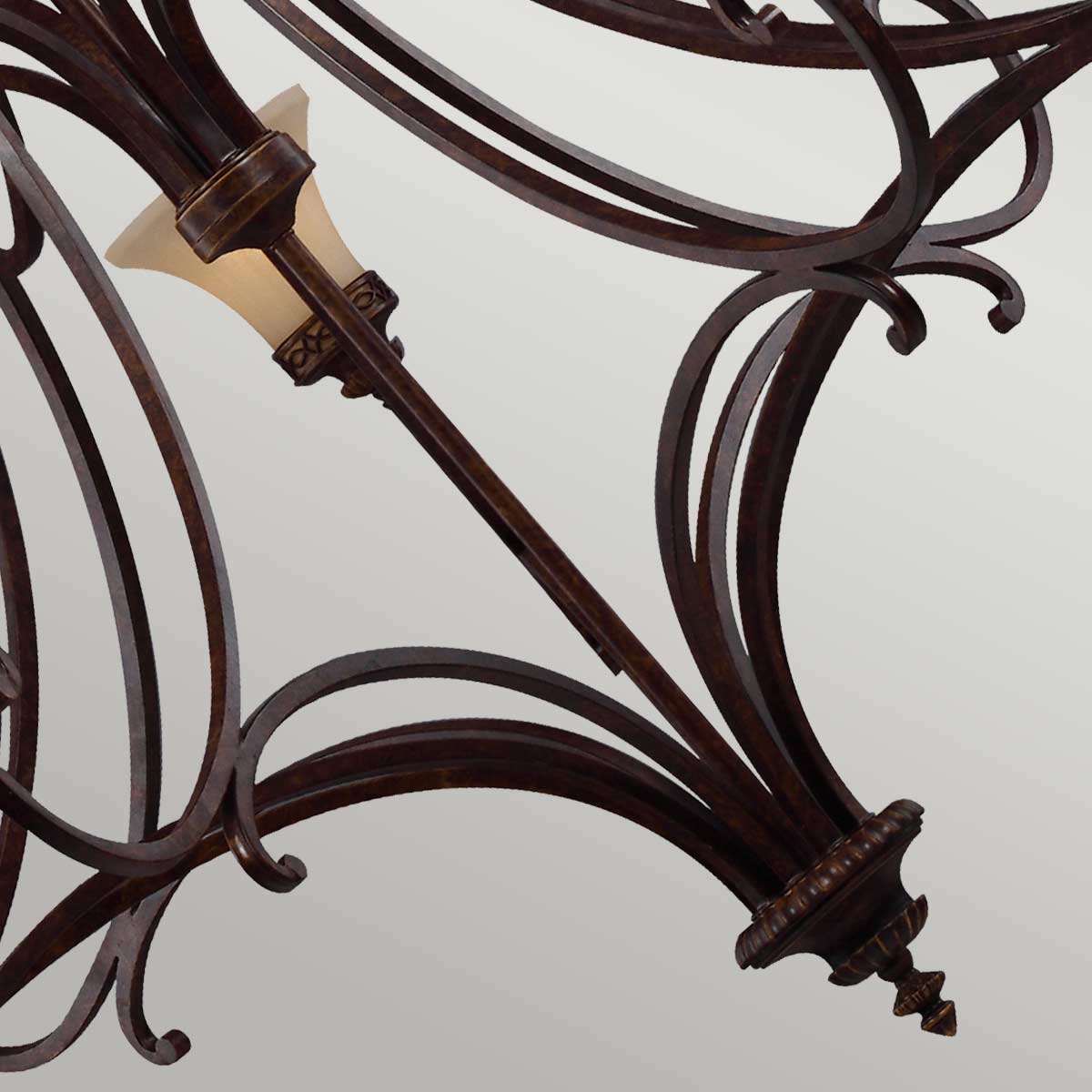 Feiss Chandelier from the Drawing Room range. Drawing Room 18 Light Chandelier Product Code = FE-DRAWING-ROOM18