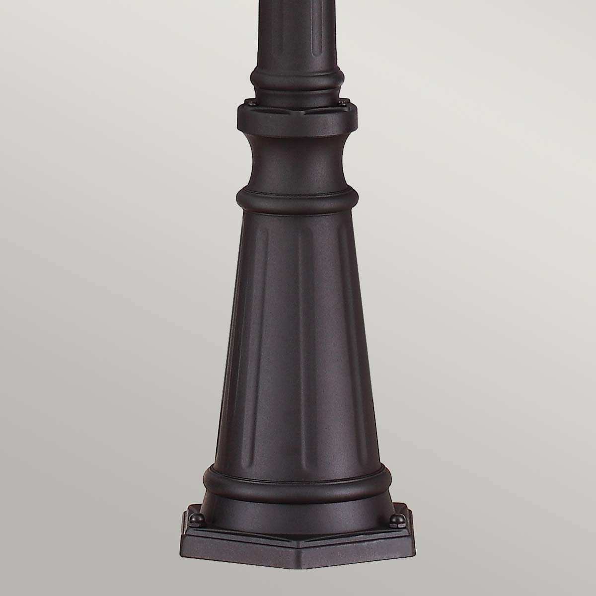 Feiss Lamp Post from the English Bridle range. English Bridle 3 Light Large Lamp Post Product Code = FE-EB5-L-BLK