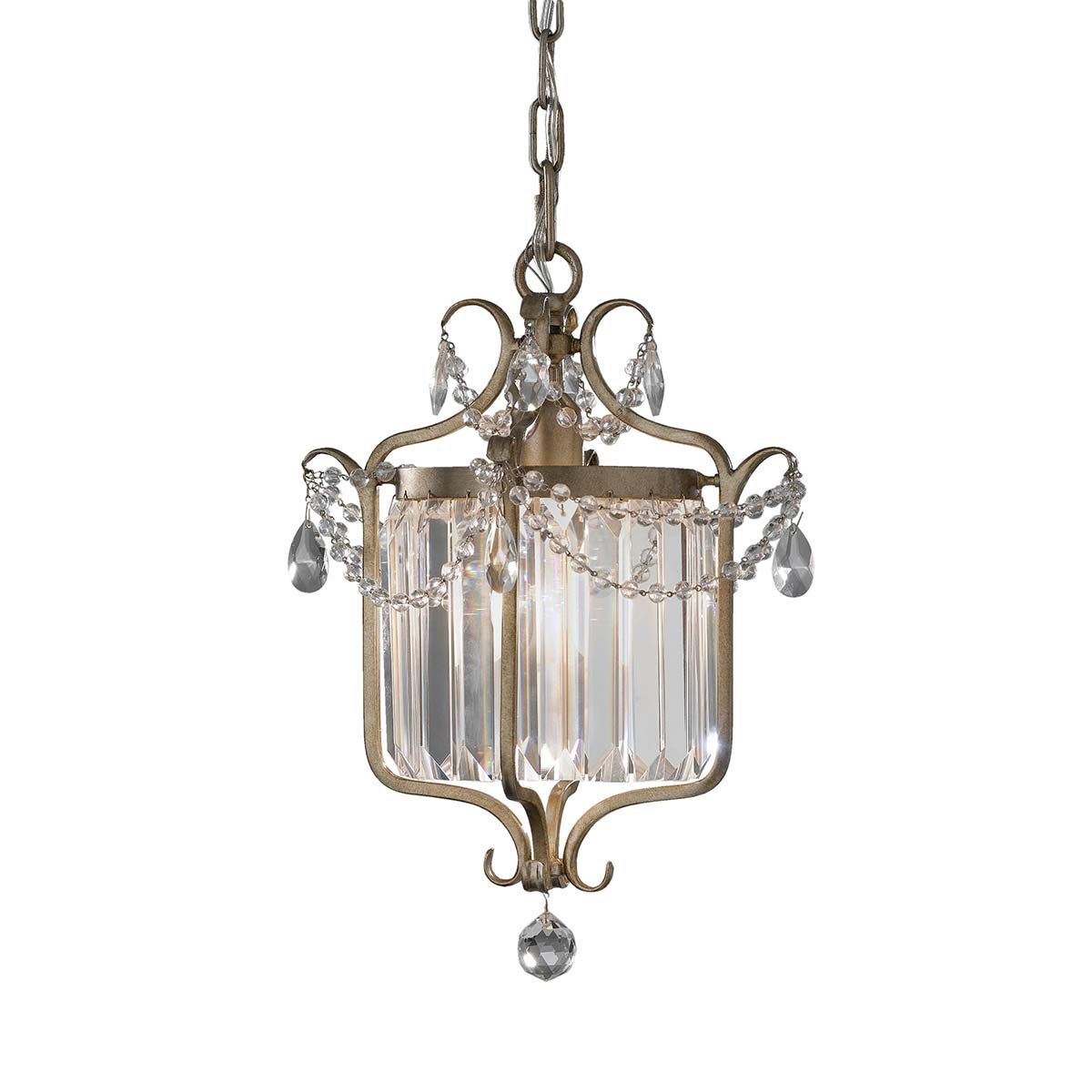 Feiss Pendant from the Gianna range. Gianna 1 Light Pendant Product Code = FE-GIANNA1C