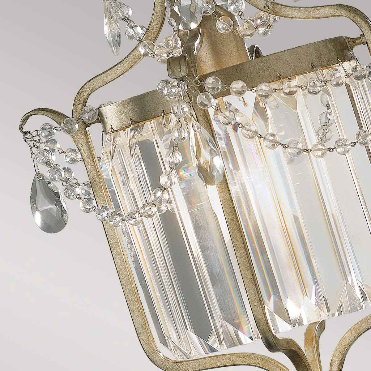 Feiss Pendant from the Gianna range. Gianna 1 Light Pendant Product Code = FE-GIANNA1C