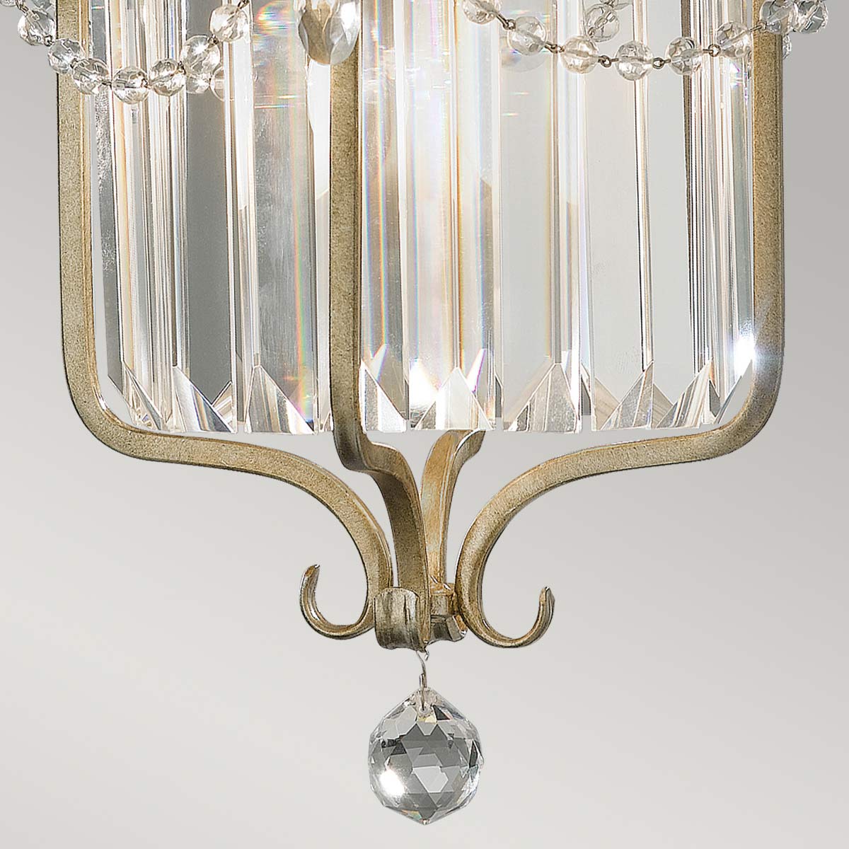 Feiss Pendant from the Gianna range. Gianna 1 Light Pendant Product Code = FE-GIANNA1C