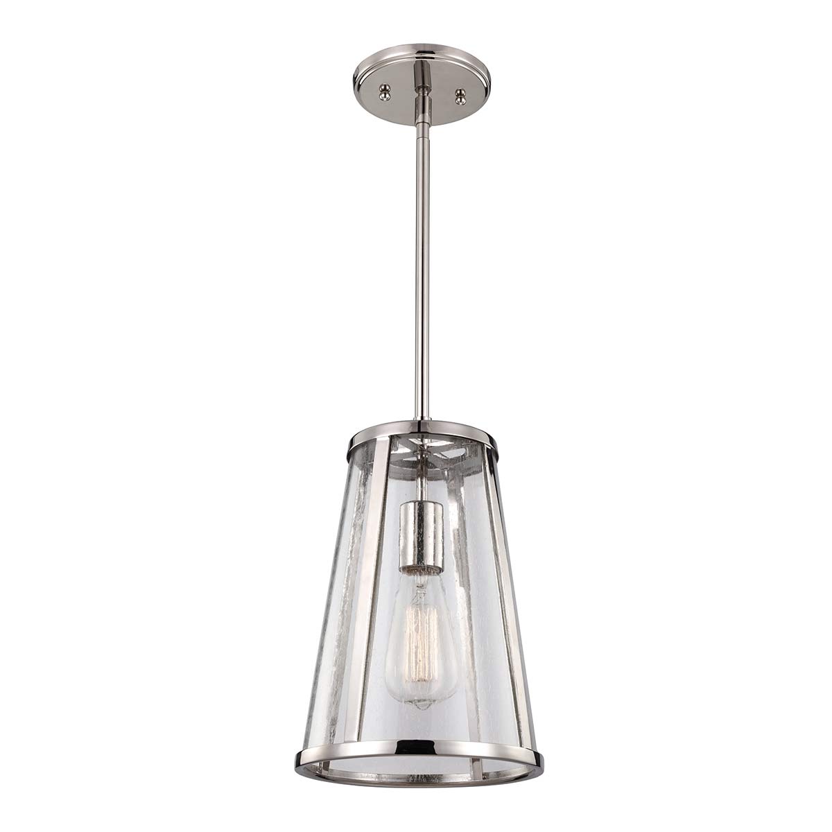 Feiss Pendant from the Harrow range. Harrow 1 Light Small Pendant Product Code = FE-HARROW-P-S