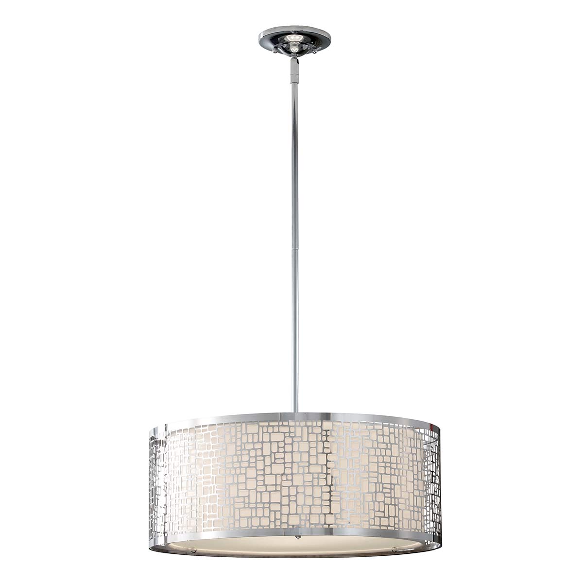 Feiss Pendant from the Joplin range. Joplin 3 Light Large Pendant Product Code = FE-JOPLIN-3P