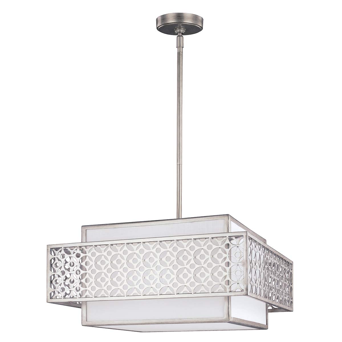 Feiss Pendant from the Kenney range. Kenney 3 Light Pendant Product Code = FE-KENNEY-3P