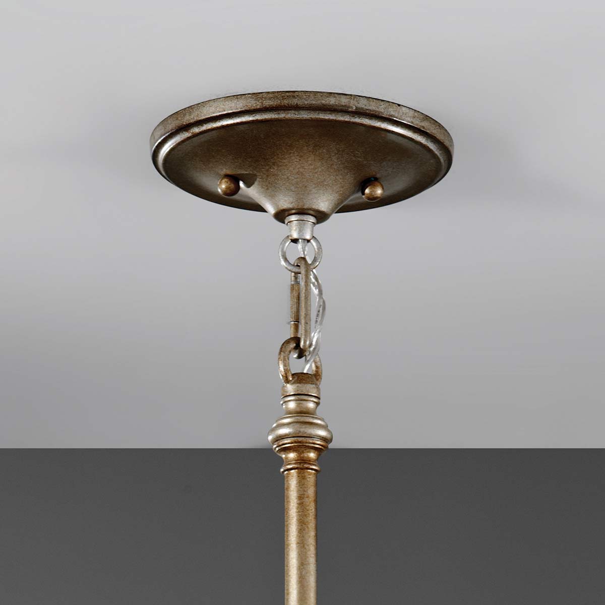 Feiss Pendant from the Lucia range. Lucia 1 Light Pendant Light Product Code = FE-LUCIA-P-C