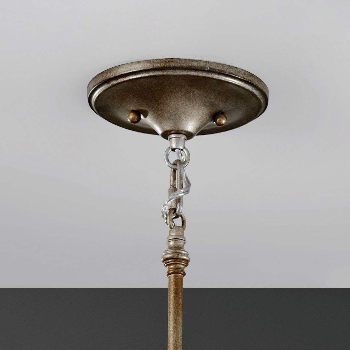 Feiss Pendant from the Lucia range. Lucia 1 Light Mini Pendant Product Code = FE-LUCIA-P-D