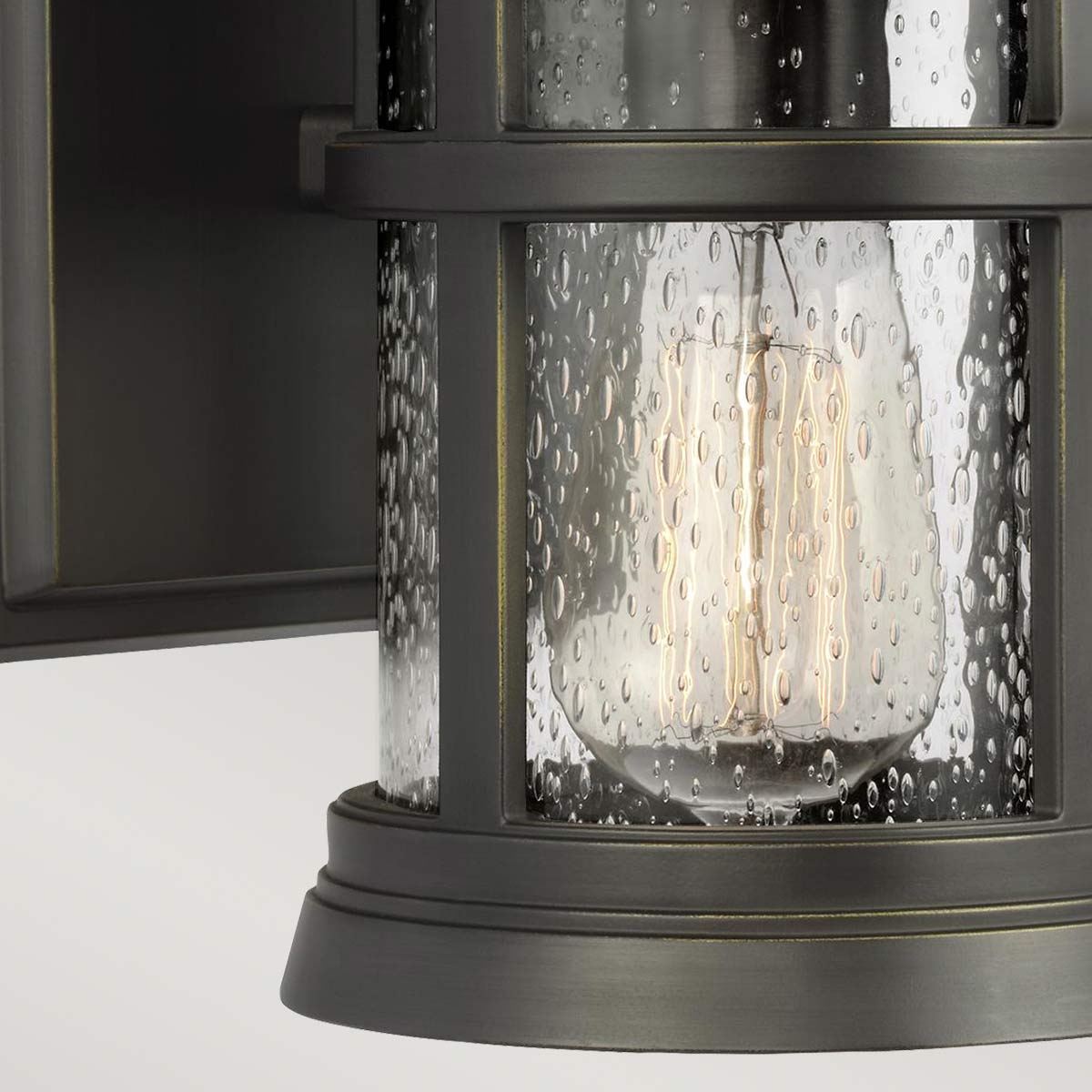 Feiss Outdoor Wall Light from the Newport range. Newport 1 Light Wall Lantern Product Code = FE-NEWPORT-S-ANBZ